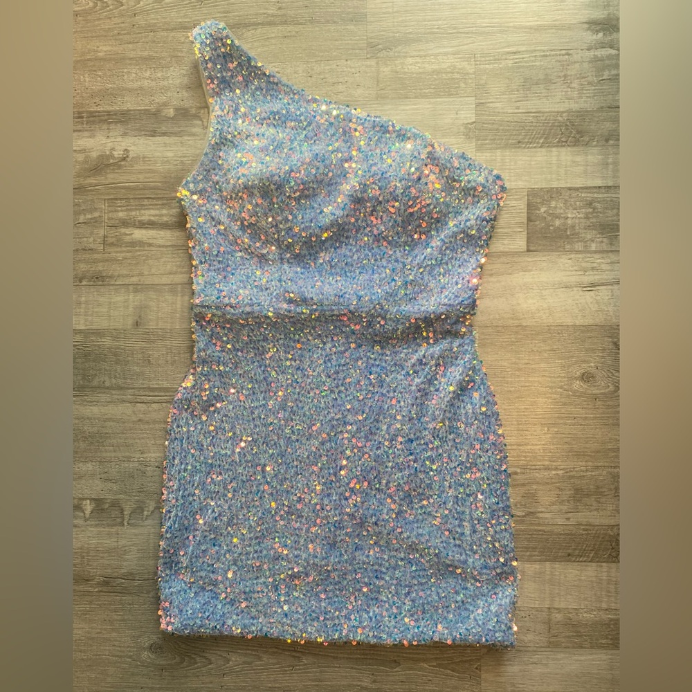 One Shoulder Homecoming/Party Dress, Size M